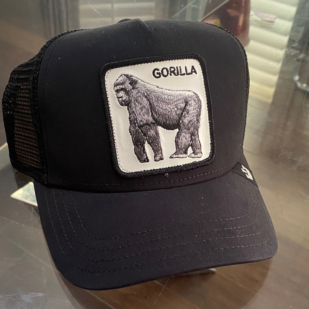 Goorin Bros Black Trucker Hat